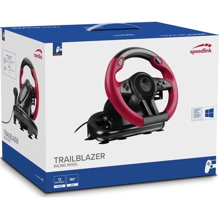Volan SPEEDLINK Trailblazer compatibil PS4/PS3/PC/Xbox One, Negru