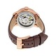 Ceas Fossil Automatic Skeleton Dial Beige Leather Ladies Watch ME3078 DE DAMA