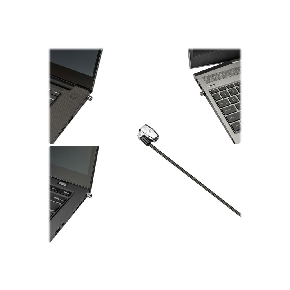 Kensington ClickSafe 2.0 Universal Keyed Laptop Lock security cable