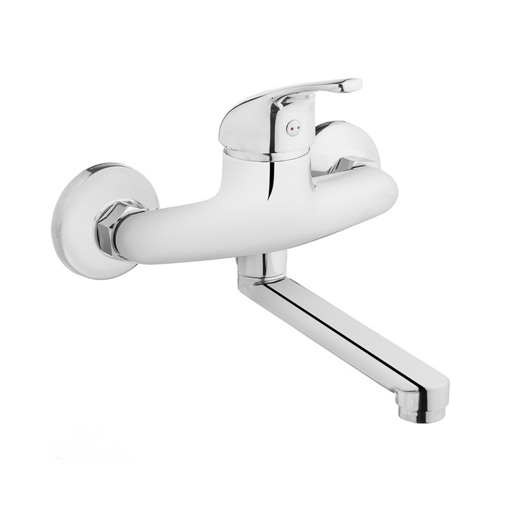 Invena, Mosogató csaptelep, BC-05-K01-Q, Króm