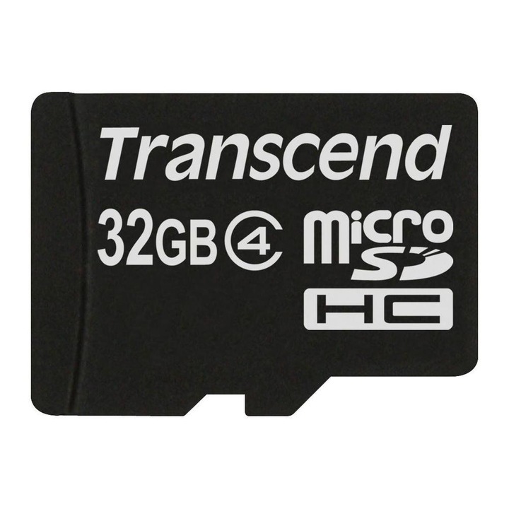 Card de memorie Transcend microSDHC, 32GB, Clasa 4