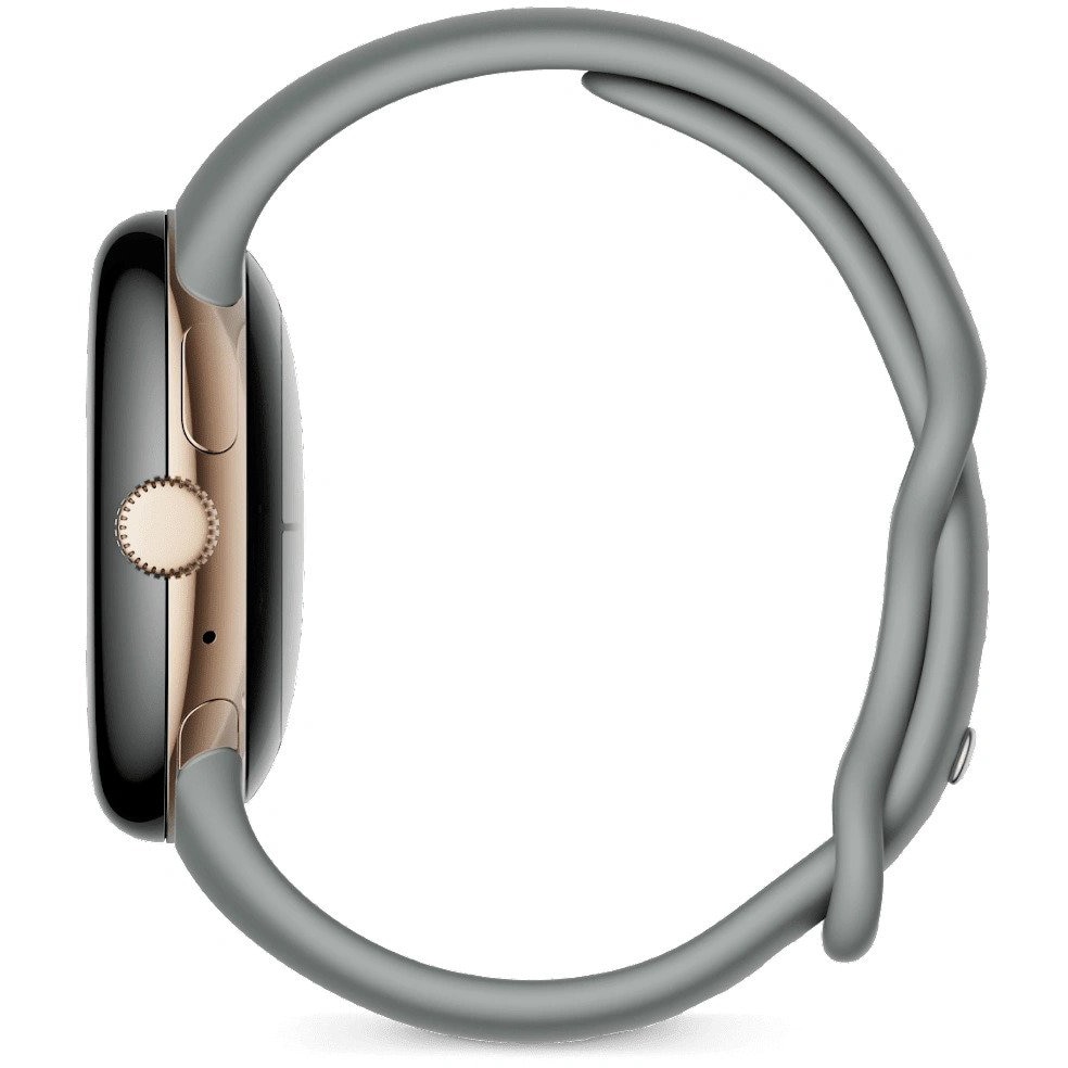 Ceas Smartwatch Google Pixel Watch, GPS, Champagne Gold Stainless