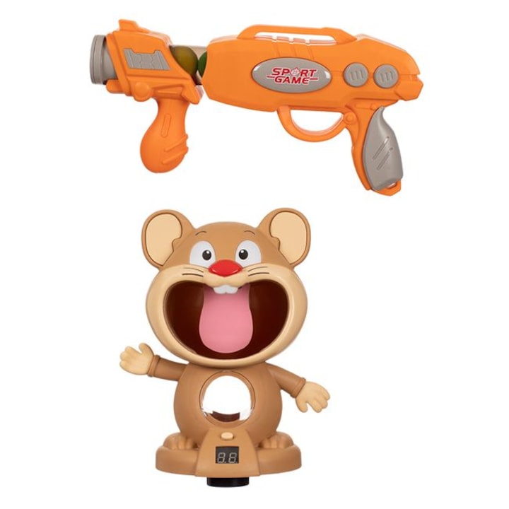 Joc de aruncat la tinta -YLOTECH® Loveste Hamsterul cu sunete si lumini