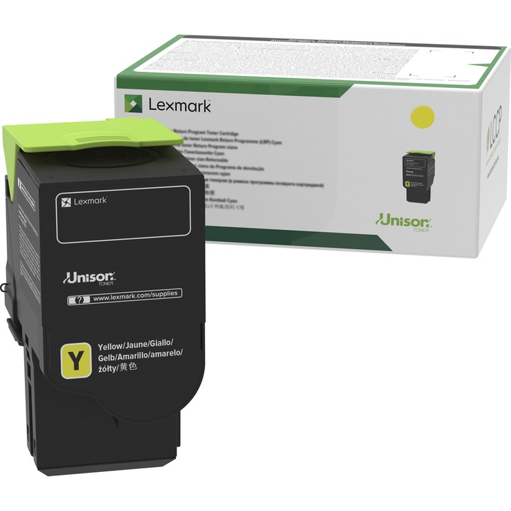 Lexmark 24B7184 festékkazetta 1 dB Eredeti Sárga (24B7184)
