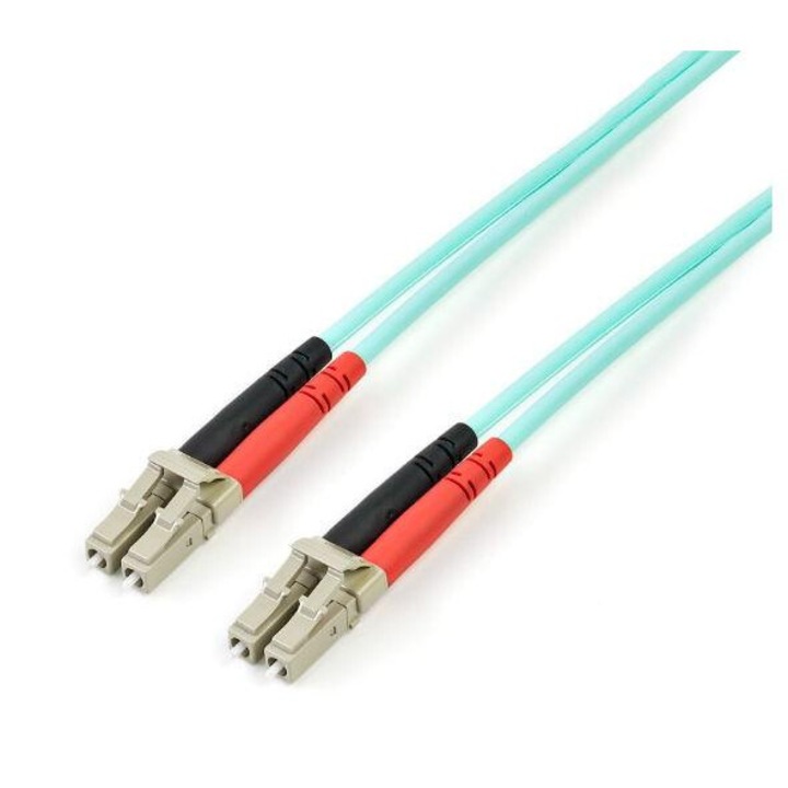 Cablu fibra optica, Startech, 5m, Turcoaz