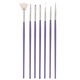 Set nail art/7 buc pensule pentru decorare unghii, CRM, DesignManichiura, violet