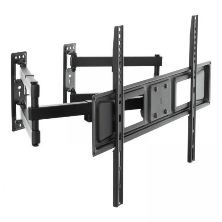 Suport TV pentru LED/LCD 32"-70", ART AR-85, Reglabil vertical/orizontal, Metal, Negru, 45 kg