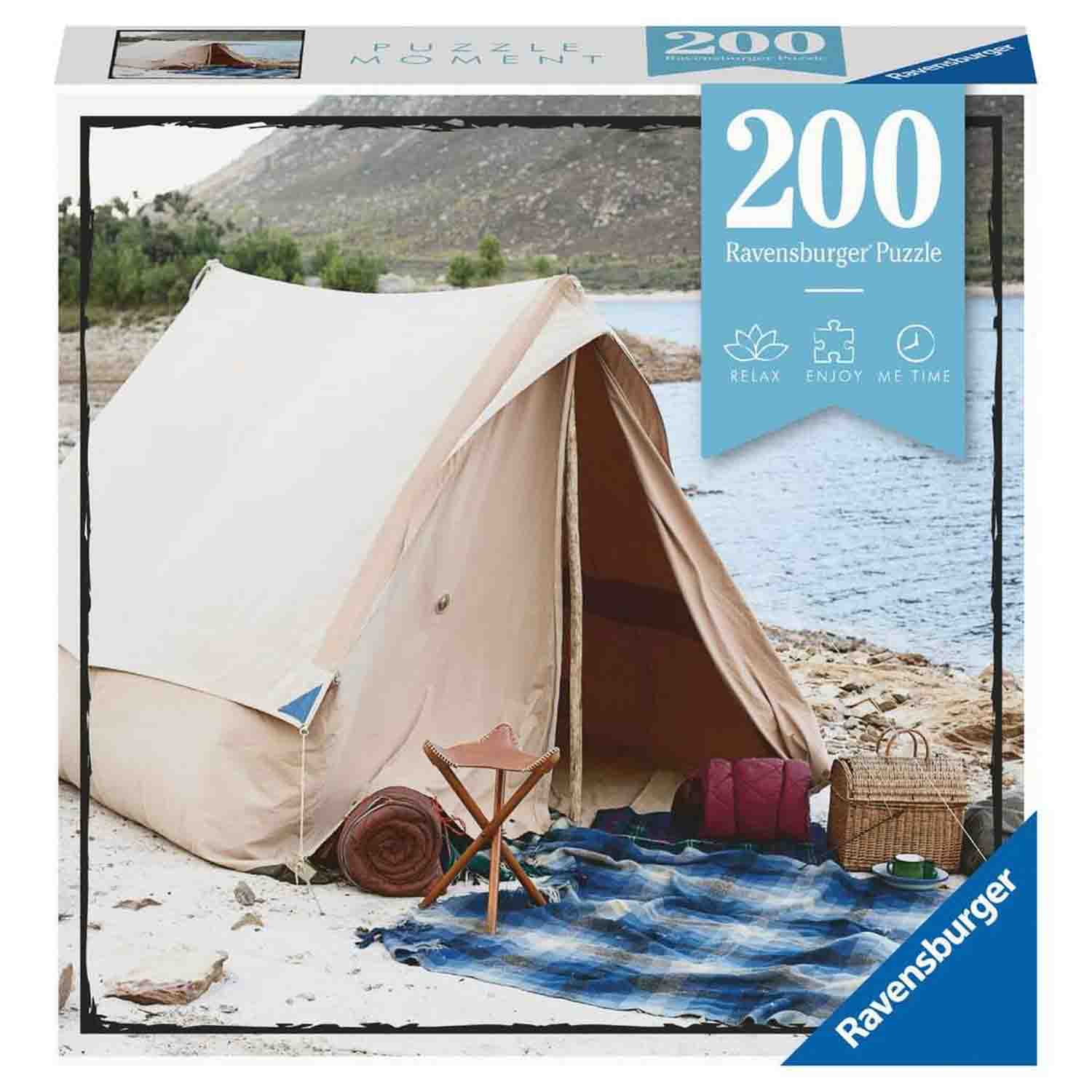 Puzzle Ravensburger Moment - Camping, 200 piese