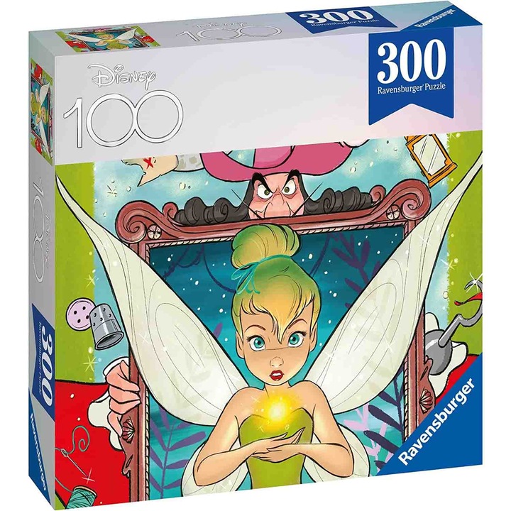 Пъзел Ravensburger Disney 100 - Tinker Bell, 300 части