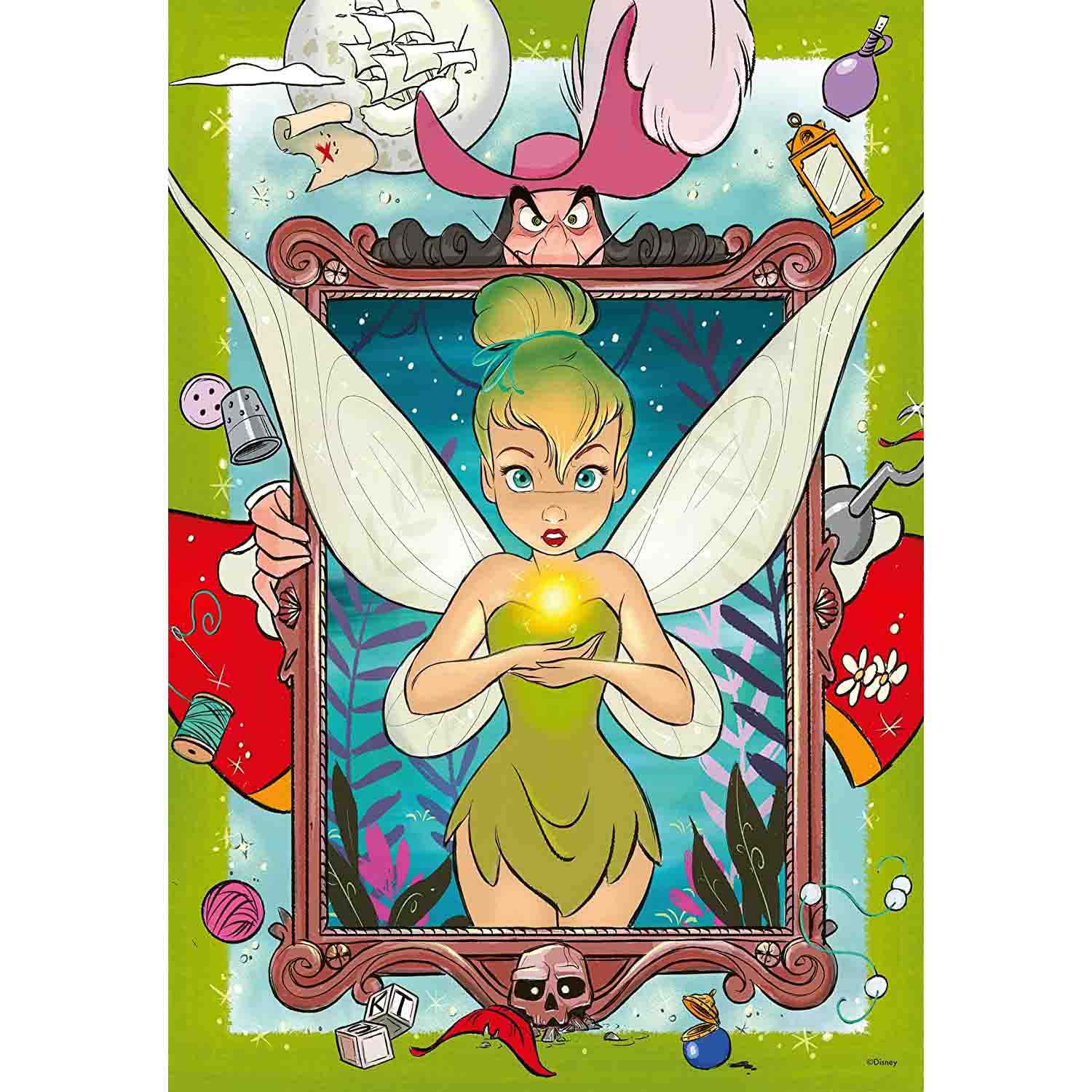 Puzzle Ravensburger Disney 100 - Tinker Bell, 300 piese - eMAG.ro