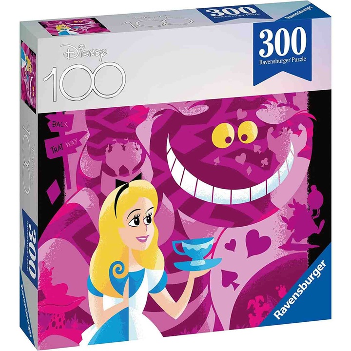 Пъзел Ravensburger Disney 100 - Алиса, 300 части