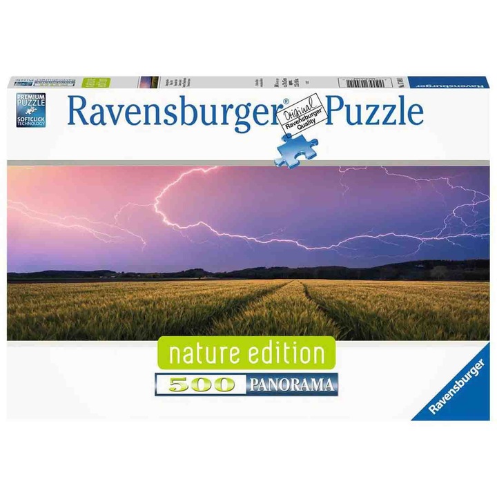 Пъзел Ravensburger - Panorama lightning, 500 части