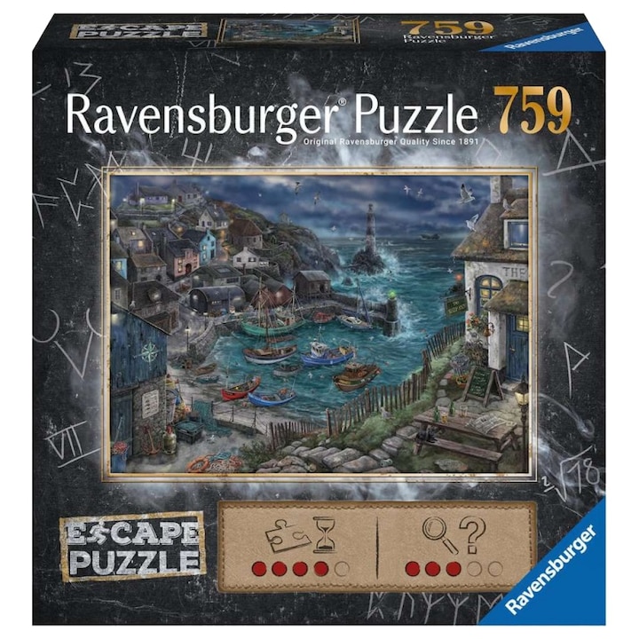 Puzzle Ravensburger Escape - Port, 759 db