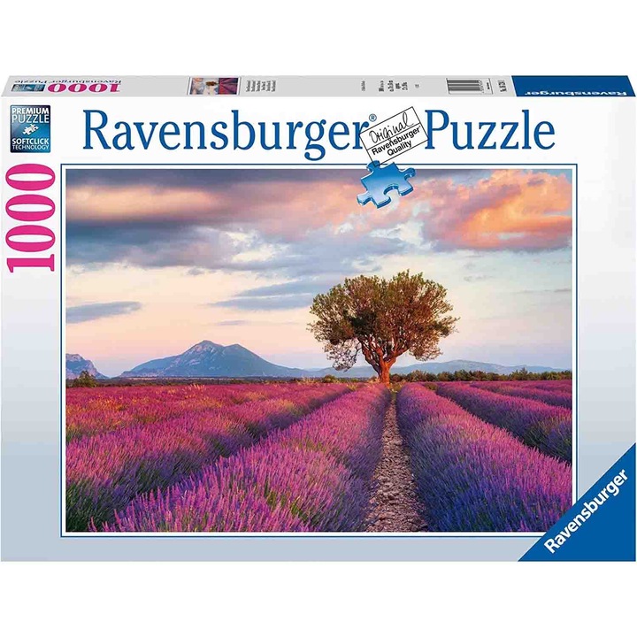 Rejtvény Ravensburger - Levendula mező, 1000 db