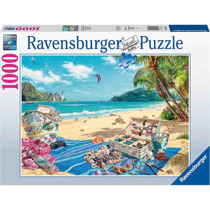 Ravensburger kirakós - A kagylógyűjtő, 1000 darab