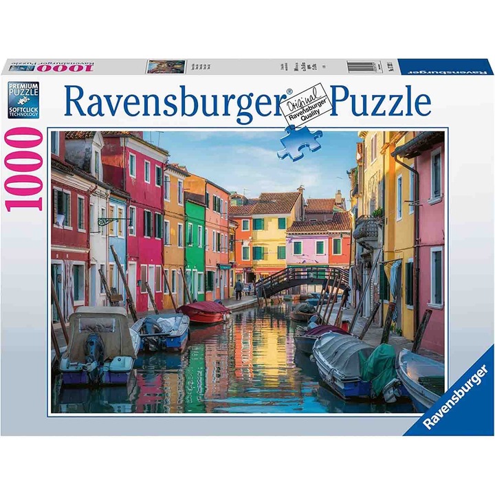 Ravensburger rejtvény - Burano, Olaszország, 1000 db