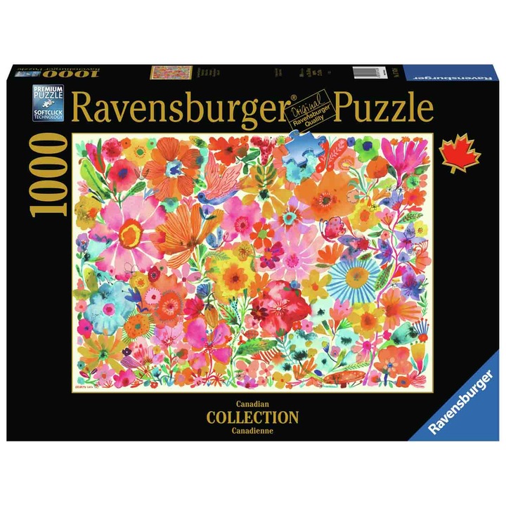 Puzzle Ravensburger - Frumuseti inflorite, 1000 piese