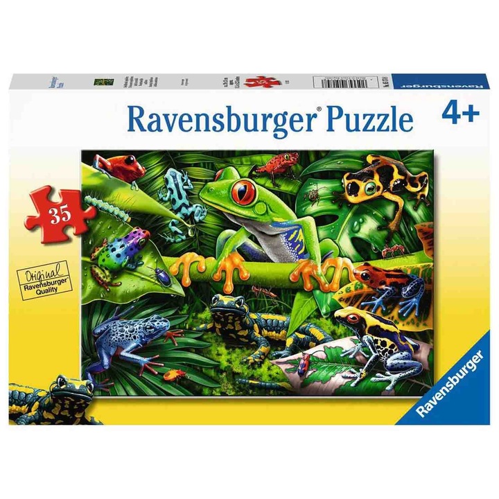 Rejtvény Ravensburger - Békák, 35 db