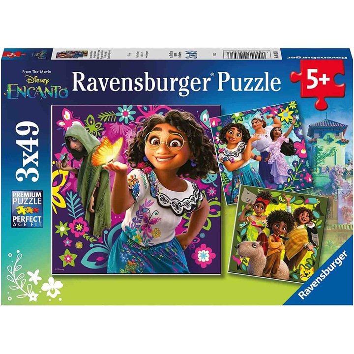 Ravensburger puzzle - Disney Encanto, 3x49 darab