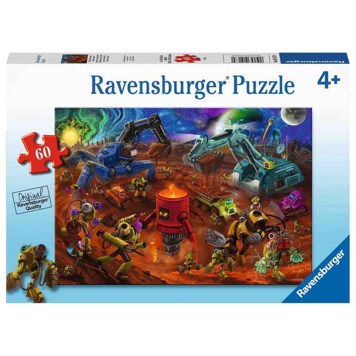 Пъзел Ravensburger - Constructions in space, 60 части