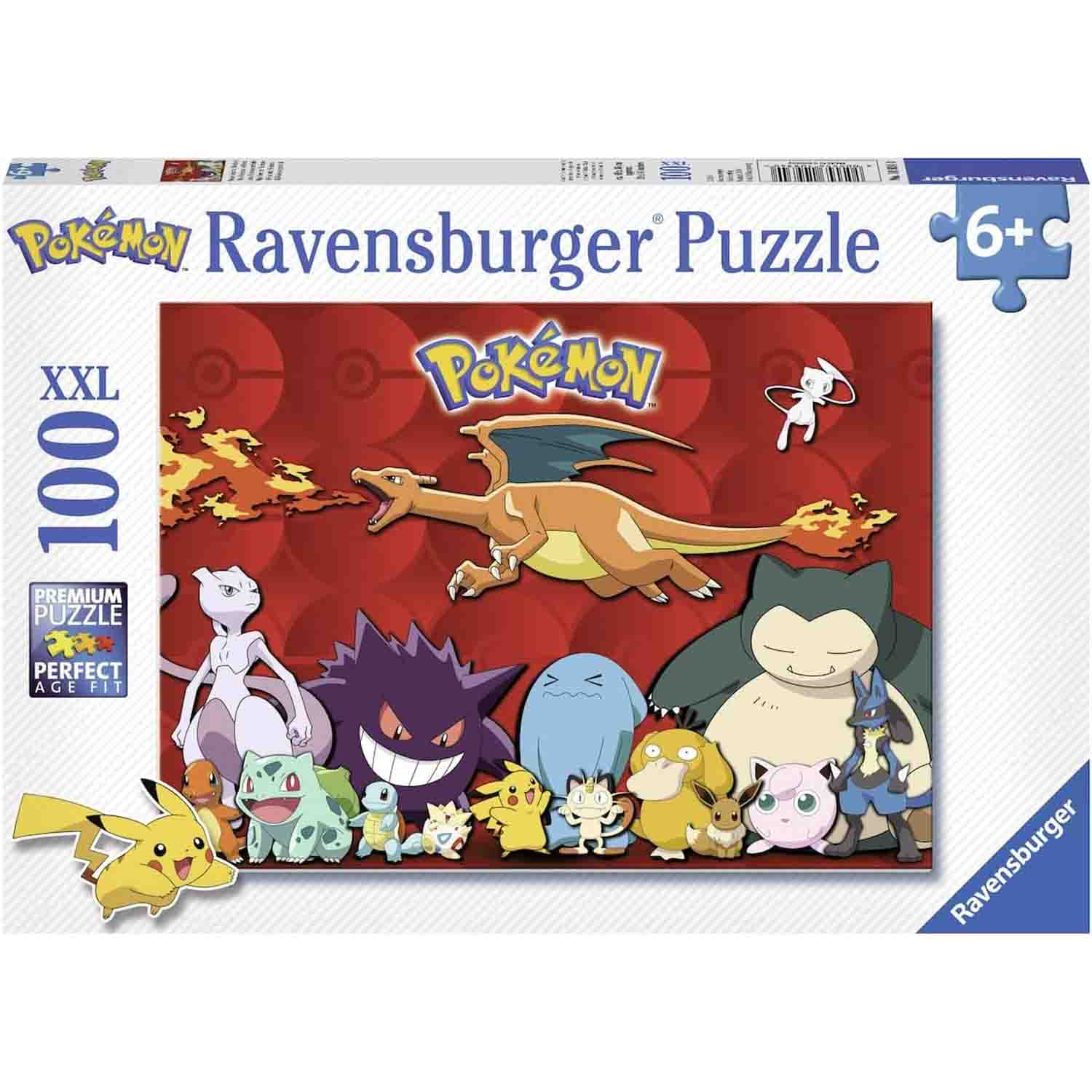 Puzzle Ravensburger - Pokemon, 100 piese
