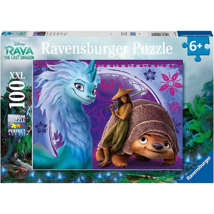Пъзел Ravensburger - Disney Raya and The Last Dragon, 100 части