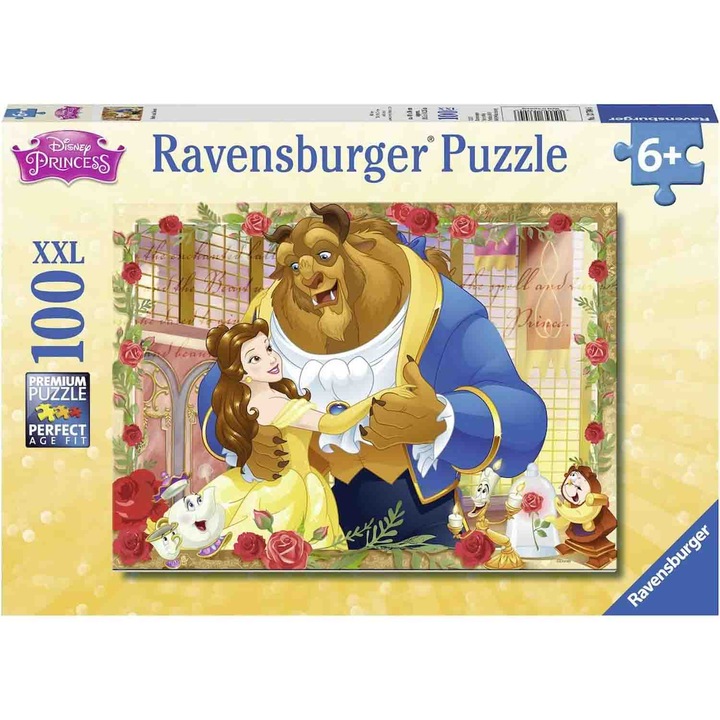 Пъзел Ravensburger - Disney Beauty and the Beast, 100 части