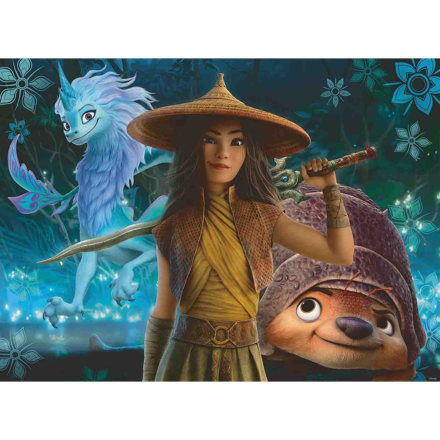 Puzzle Ravensburger - Disney Raya si ultimul dragon, 200 piese - eMAG.ro