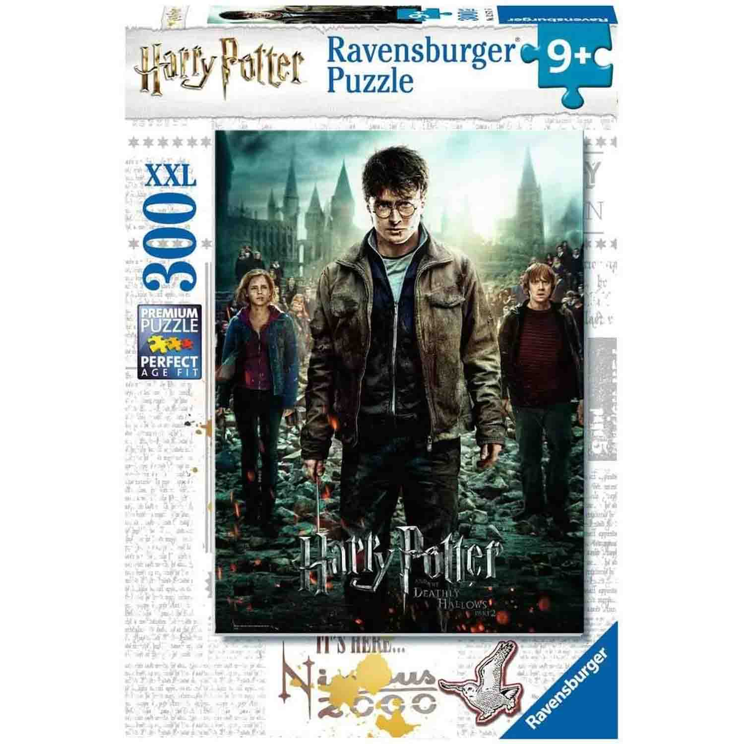 Puzzle Ravensburger - Harry Potter si talismanele mortii II, 300 piese