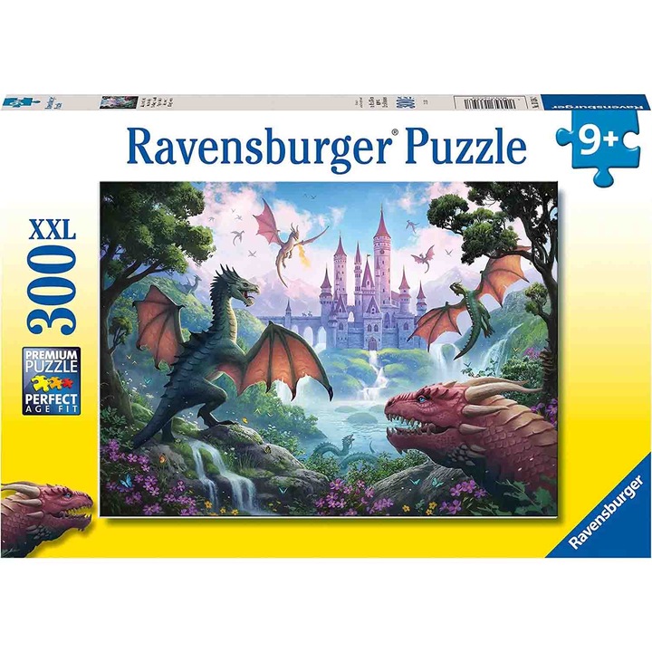 Puzzle Ravensburger - Dragoni, 300 piese