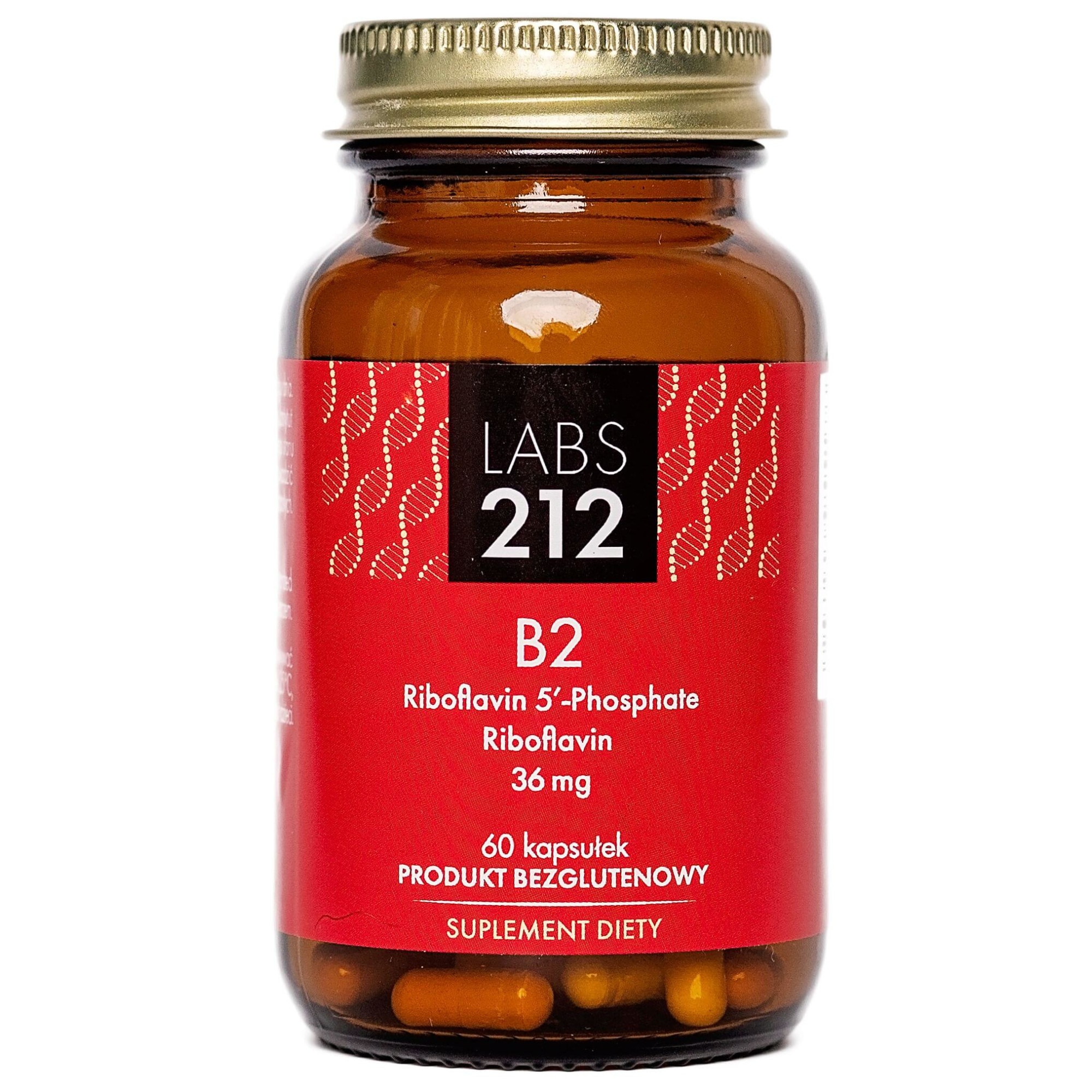 Flacon, Labs212, Vitamina B2, 60 Capsule - EMAG.ro