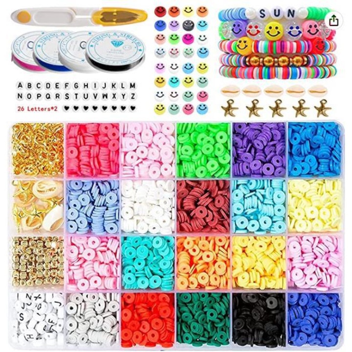 Set de artizanat pentru copii, MAIHAOYU, Bratari, 20 culori