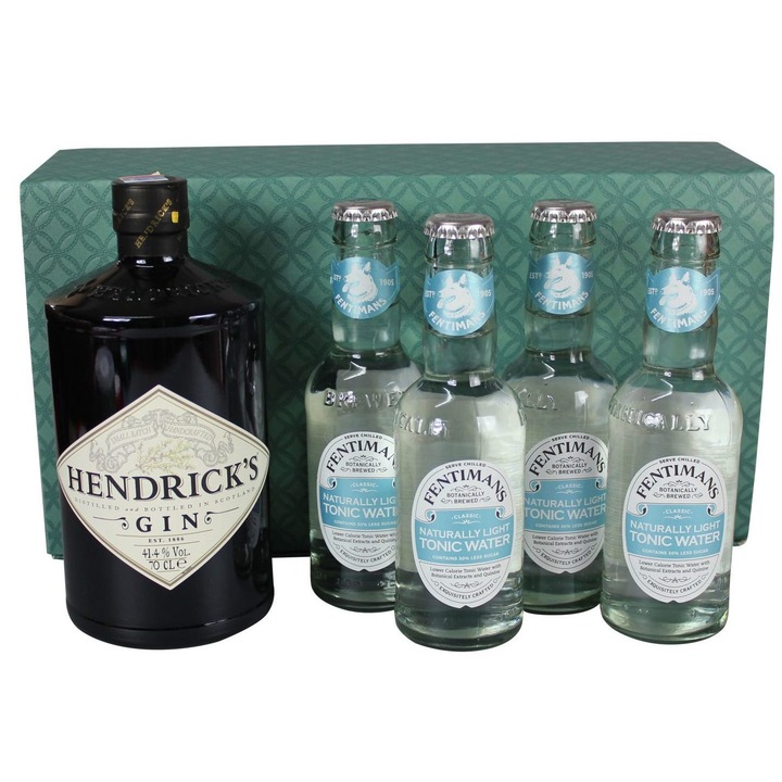 Pachet Cadou cu 6 produse Hendrick’s Gin Tonic