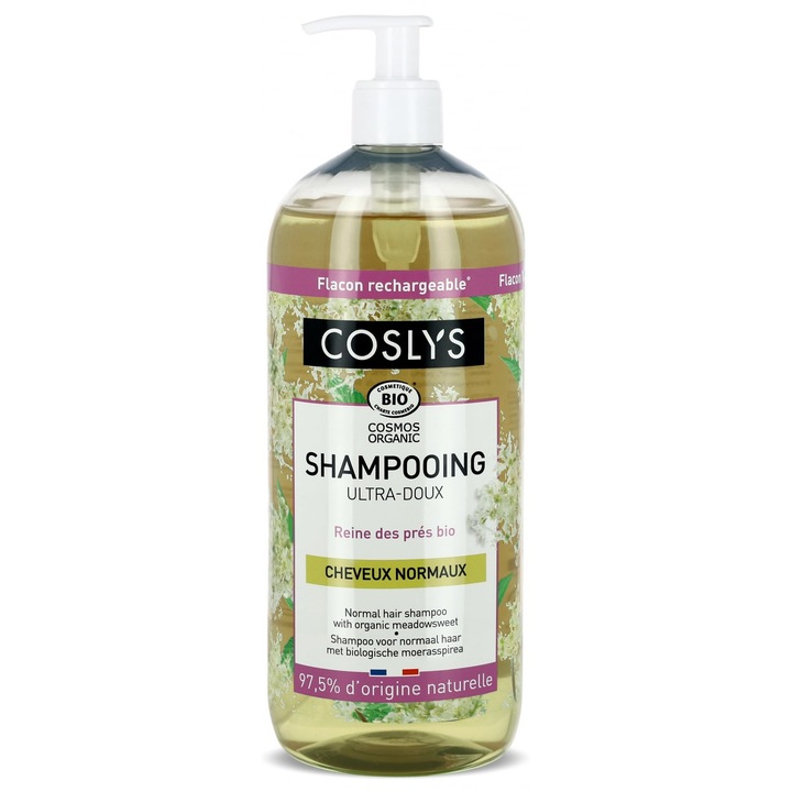 Sampon BIO ingrijire par normal, cu extract de cretusca(format XXL) Coslys, 1000 ml