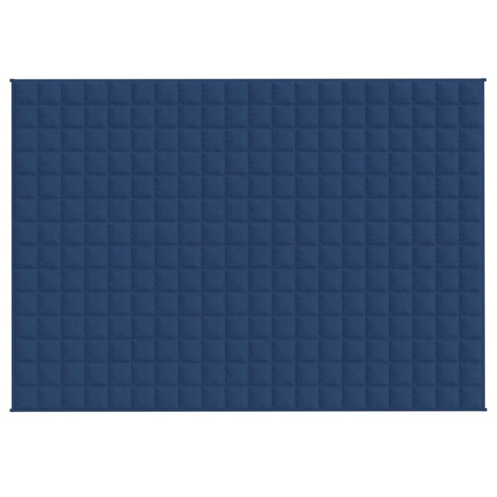 Одеяло vidaXL, Синьо 135 x 200 см, 6 кг, Плат