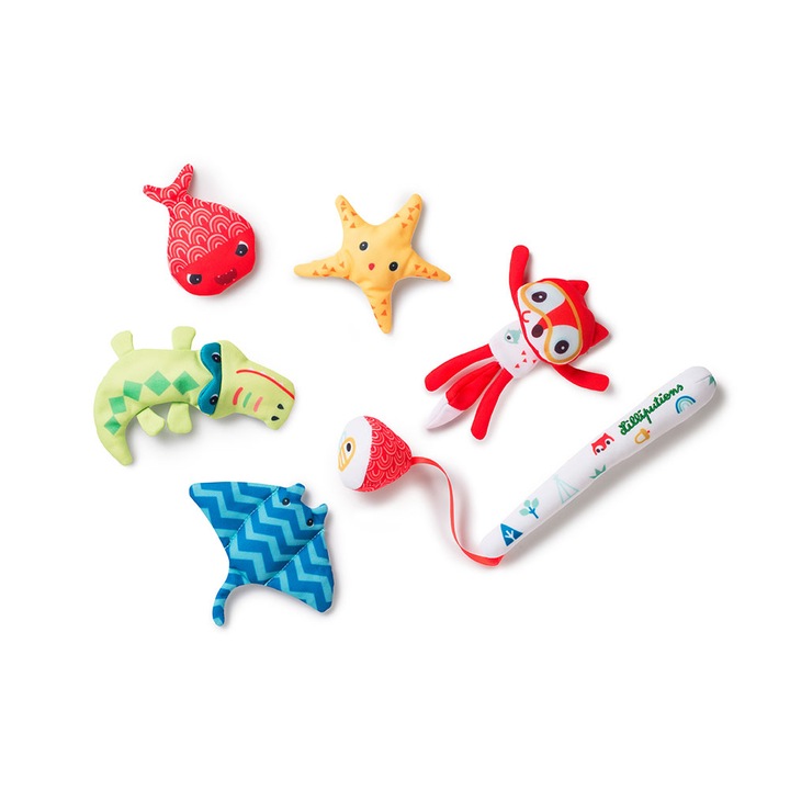 Fürdőjáték Lilliputiens Alice horgászjáték 6 darabos 1 év+ év