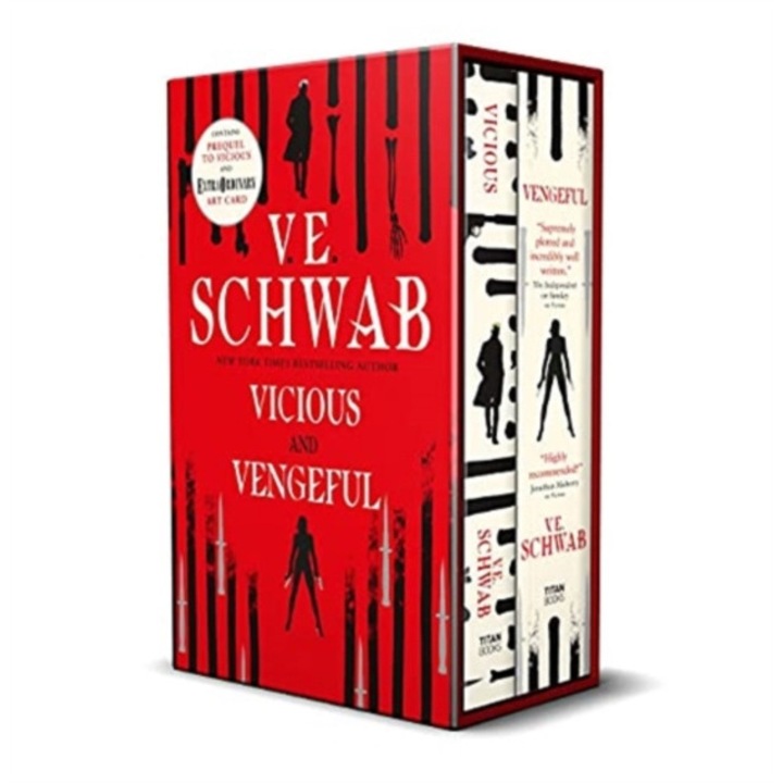 Vicious/Vengeful slipcase - V. E. Schwab