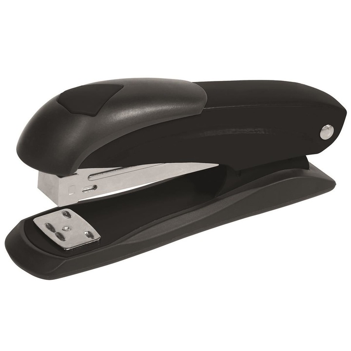 IRODAI Termékek Ergo fém tűzőgép, 24/6-26/6, 30 lapos, fekete