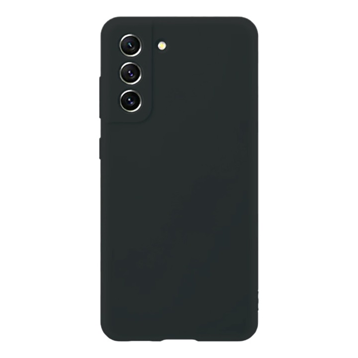 Husa de Protectie din Silicon pentru Samsung Galaxy S23 Plus cu protectie pentru camera culoare Negru