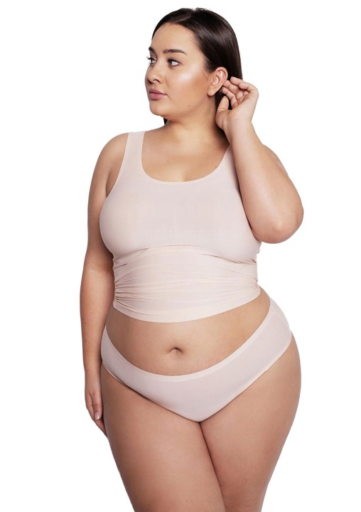 Chiloti dama, Julimex, Poliamida/Elastan, Bej, One Size