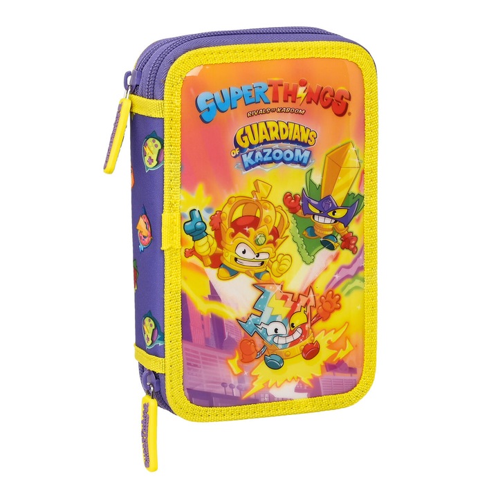 SuperThings Guardians of Kazoom School Kit, lila