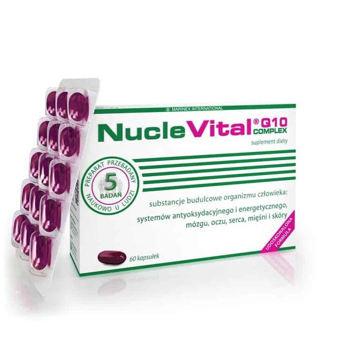 Pastile complex Q10, Marinex, 60 capsule