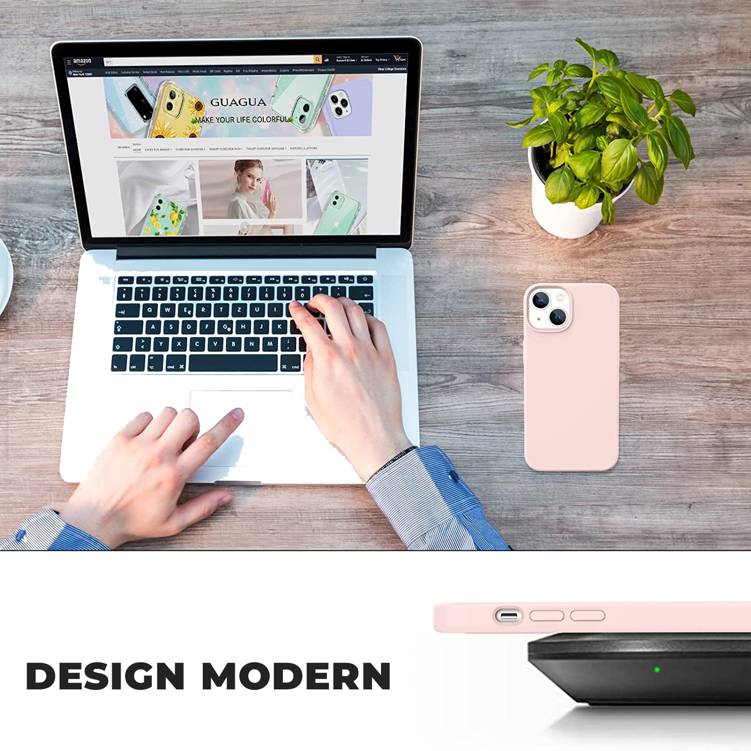 Husa Silicon pentru iPhone 15, Roz, Ultra Slim, Silicon, Calitate Premium, Interior din microfibra