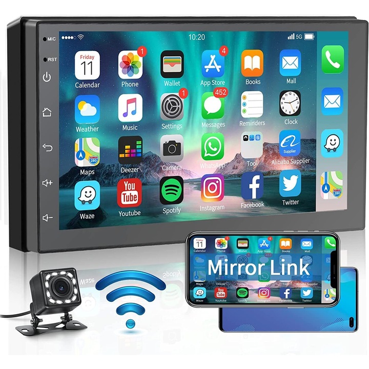 Мултимедия с навигация Аndroid 11 7" 4GB+32GB