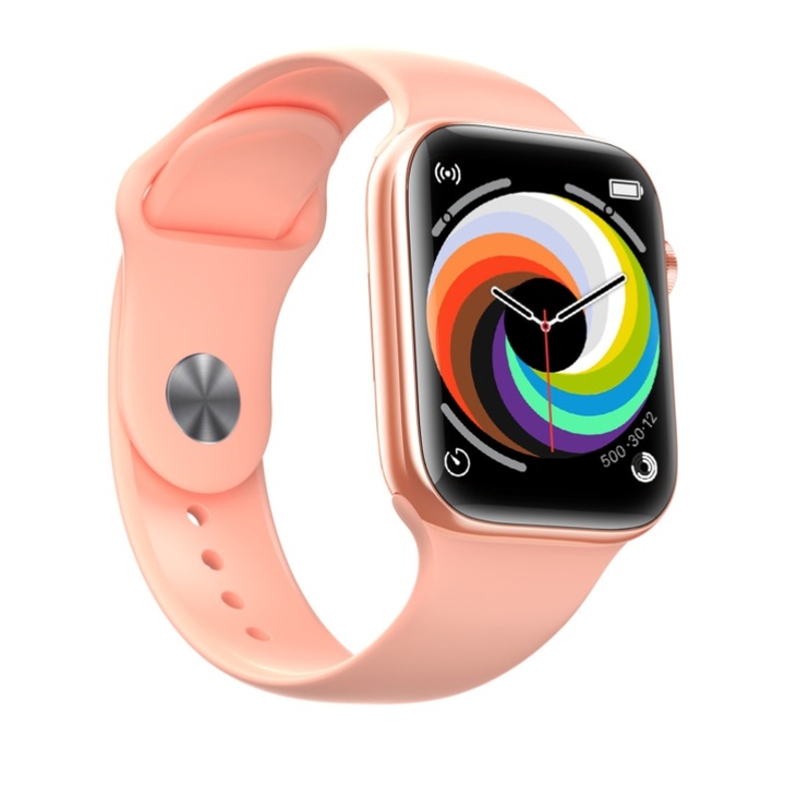 Ceas inteligent, Uname, Silicon, 1.75 cm, Roz