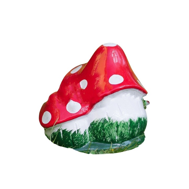 Decoratiune de gradina ciuperca, 18 cm