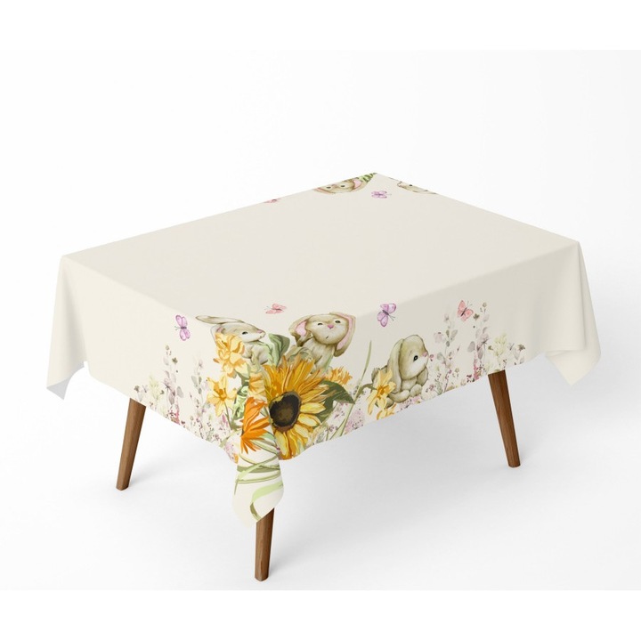 Húsvéti terítő, 100% pamut, 140x180 cm, Club Cotton, Mochi