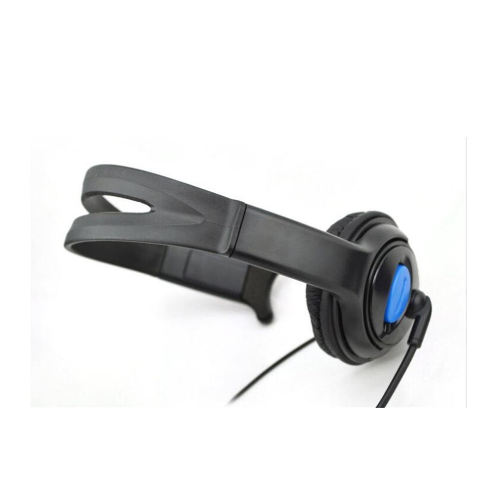 Casca single cu fir si microfon pentru sony ps4 3,5 mm - gaming headset ...
