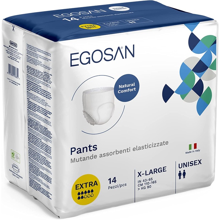 Chilot adult EGOSAN X-LARGE extra 7 picaturi 14 buc