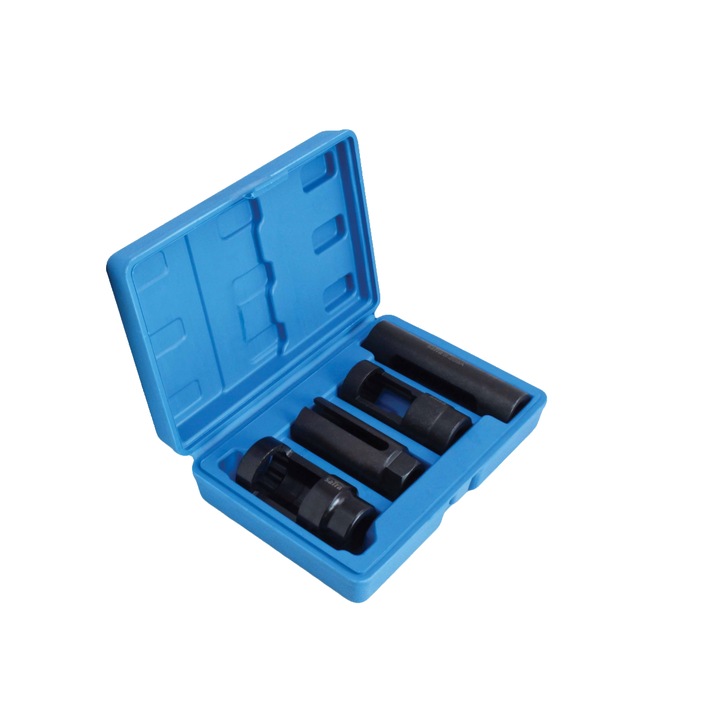 Тръбен комплект за разглобяване на дизелови инжектори 1/2", 4 броя VW, BMW, Mercedes, Audi, Peugeot, Satra